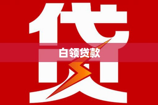 广东白领贷款