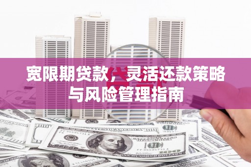广东宽限期贷款，灵活还款策略与风险管理指南