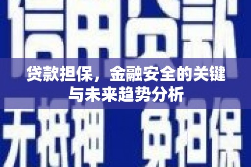 广东贷款担保，金融安全的关键与未来趋势分析