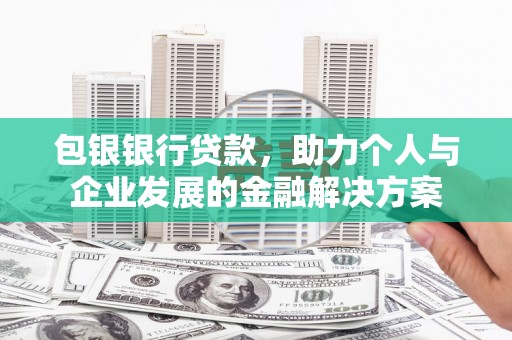 广东包银银行贷款，助力个人与企业发展的金融解决方案