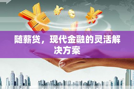 广东随薪贷，现代金融的灵活解决方案