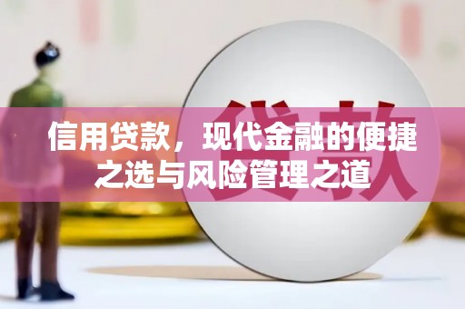 广东信用贷款，现代金融的便捷之选与风险管理之道