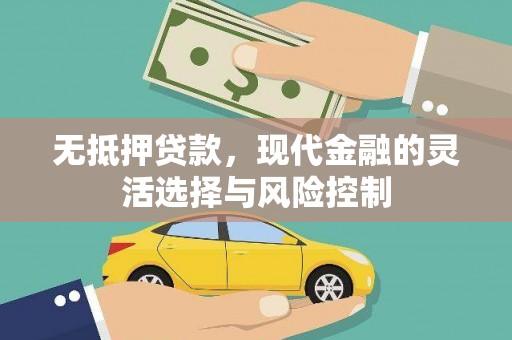广东无抵押贷款，现代金融的灵活选择与风险控制