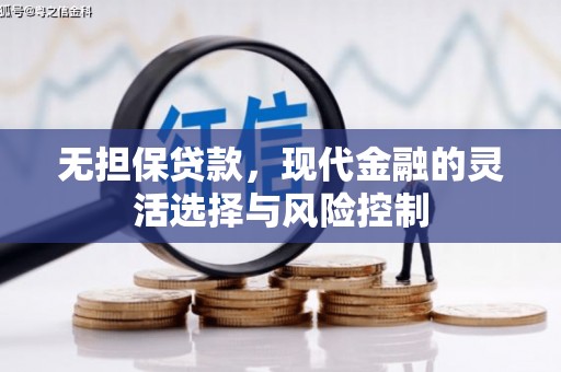广东无担保贷款，现代金融的灵活选择与风险控制