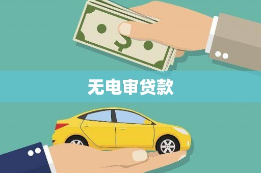 广东无电审贷款