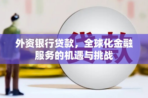 广东外资银行贷款，全球化金融服务的机遇与挑战
