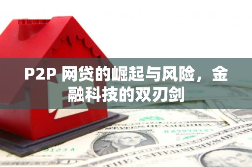 广东P2P 网贷的崛起与风险，金融科技的双刃剑
