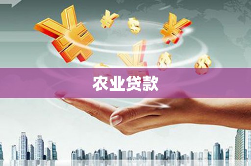 广东农业贷款