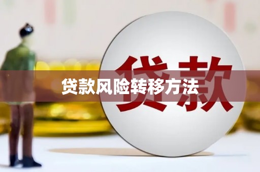 广东贷款风险转移方法