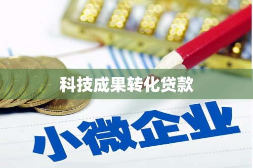 广东科技成果转化贷款