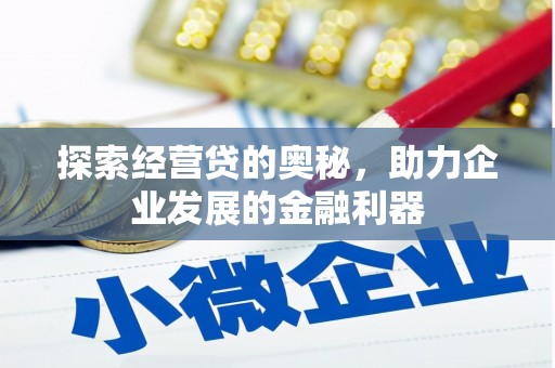 广东探索经营贷的奥秘，助力企业发展的金融利器