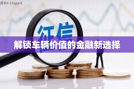 广东解锁车辆价值的金融新选择