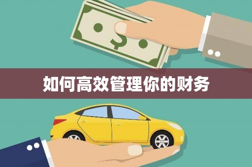广东如何高效管理你的财务