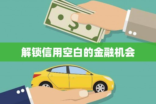 广东解锁信用空白的金融机会