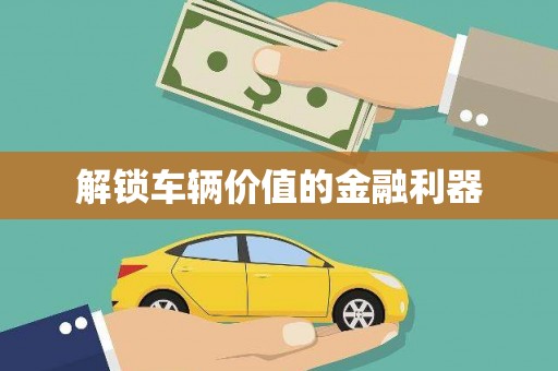 广东解锁车辆价值的金融利器